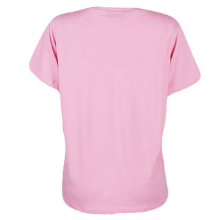 Redtag Pale Pink Casual T-Shirt for Women