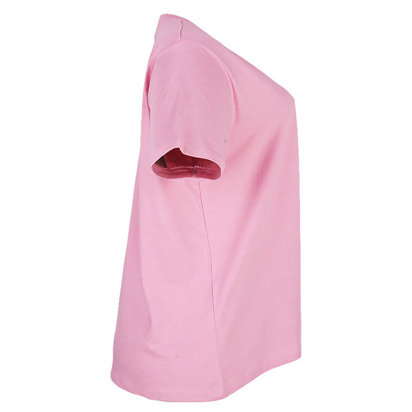 Redtag Pale Pink Casual T-Shirt for Women