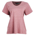 Redtag Casual Burgundy T-Shirt for Women