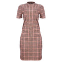 Redtag Casual Plaid Dress for Women