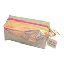 PINK AND BLUE COSMETIC POUCH