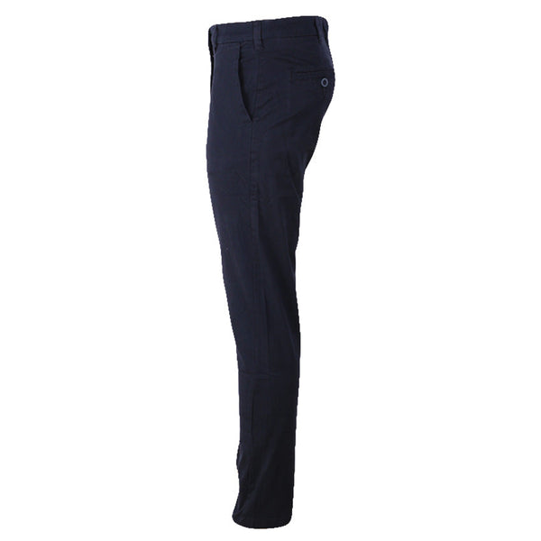 Redtag Slim Fit Stretch Chino Casual Navy Trousers