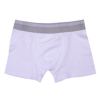 Redtag White Boxer Shorts [Pack of 3] for Kids