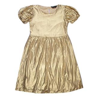 Redtag Gold Casual Dress for Girls
