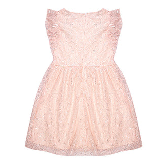 Redtag Lurex Lace Dress for Girls