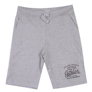 Redtag Grey Pull On Active Shorts for Boys