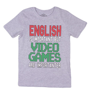 Redtag Grey Important T-Shirt for boys