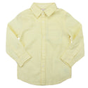 Redtag Yellow Dobby Button Down Casual Shirts