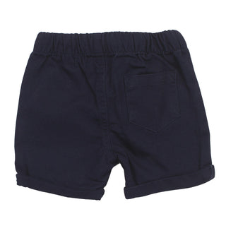 Redtag Navy Blue Shorts for Toddlers
