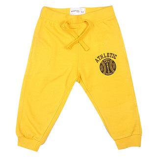 Redtag Boy's Yellow Active Pants