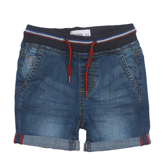 Redtag Light Wash Shorts for Toddlers