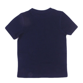 Redtag Navy Printed T-Shirt for Boys