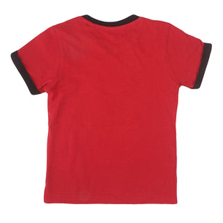 Redtag Boy's Red T-Shirts