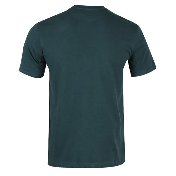 Redtag Teal Graphic T-Shirt for Men