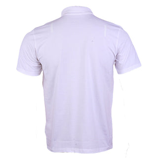 Redtag White Polo Shirt for Men