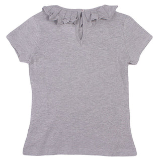 Redtag Grey Casual T-Shirt for Girls