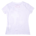 Redtag Girl's White Casual T-Shirts
