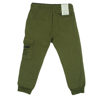 Redtag Boy's Dark Green Active Pants