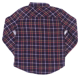 Redtag Boy's Navy Casual Shirts