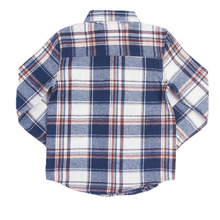 Redtag Casual Plaid Shirt for Boys
