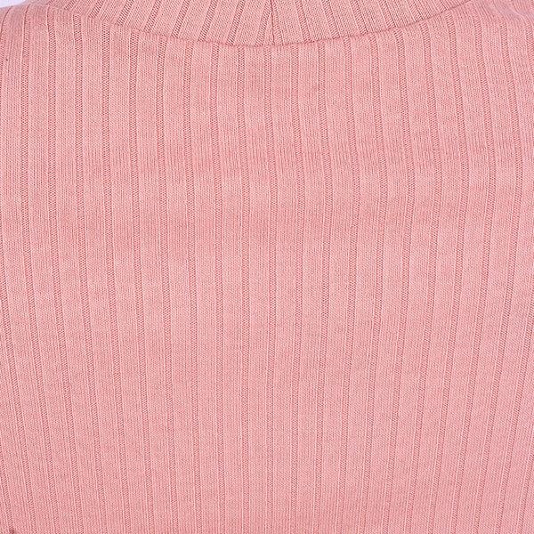 Redtag Pale Pink Turtleneck Top for Girls