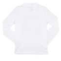 Redtag White Casual T-Shirt for Girls