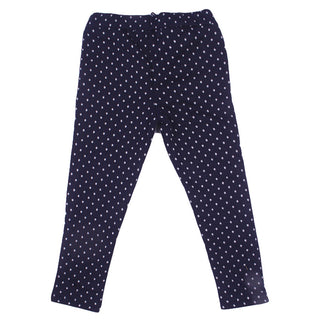 Redtag Navy Printed Active Pants for Girls