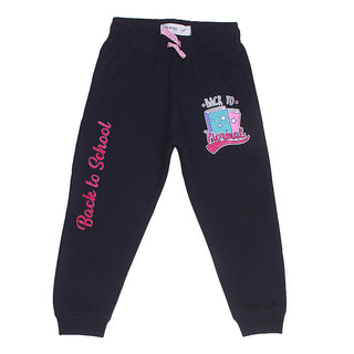 Redtag Navy Patch Active Pant for Girls