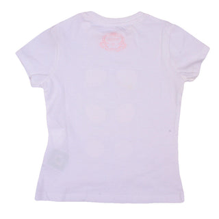 Redtag White Casual T-Shirt for Girls