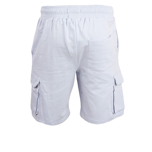Redtag Sky Blue Active Shorts for Men