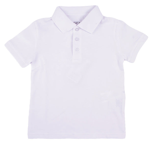 Redtag White Polo Shirt for Boys