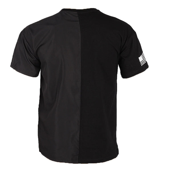 Redtag Black T-Shirt for Men