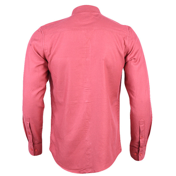 Redtag Men's Pale Pink Casual Shirts