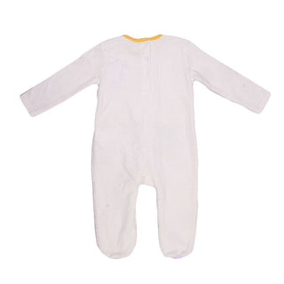 Redtag Newborn Boy/Girl White Sleepsuits