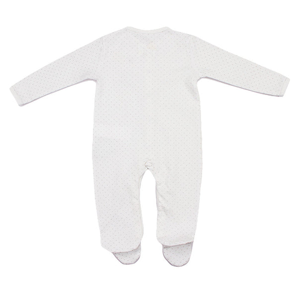Redtag Newborn Boy/Girl White Sleepsuits