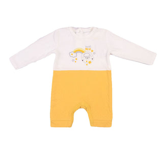Redtag Newborn Boy/Girl Yellow Romper Suits