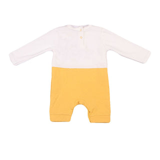 Redtag Newborn Boy/Girl Yellow Romper Suits