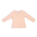 Redtag Girl's Pale Pink Casual T-Shirts