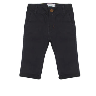 Redtag Boy's Navy Casual Trousers