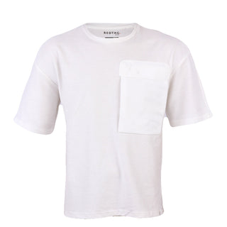 Redtag Men's White T-Shirts