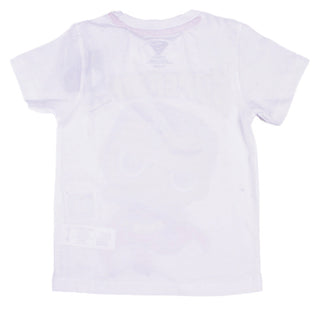 Redtag White Printed T-Shirt for Boys