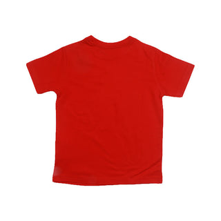 Redtag Red Graphic T-Shirt for Boys