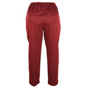 Redtag Burgundy Casual Trousers for Women