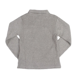 Redtag Mid-Grey Casual T-Shirt for Girls