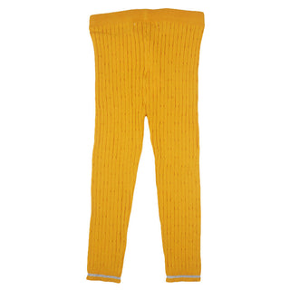 Redtag Mustard Knitted Leggings for Girls
