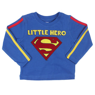 Redtag Blue Casual T-Shirt for Boys