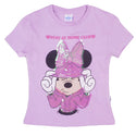 Redtag Purple Casual T-Shirt for Girls