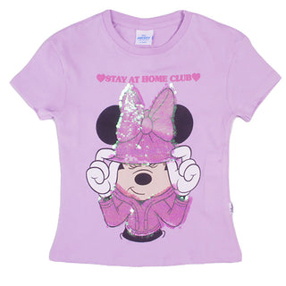 Redtag Purple Casual T-Shirt for Girls