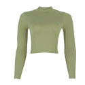 Redtag Dark Green Knitted Sweatshirt for Women
