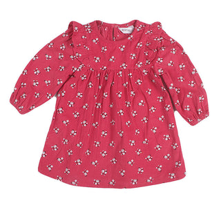 Redtag Fuchsia Casual Dress for Girls
